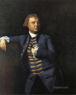 Lemuel Cox retrato colonial de Nueva Inglaterra John Singleton Copley Pinturas al óleo